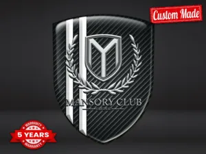 Mansory Vinylaufkleber Auto Limitiert Edition Modern
